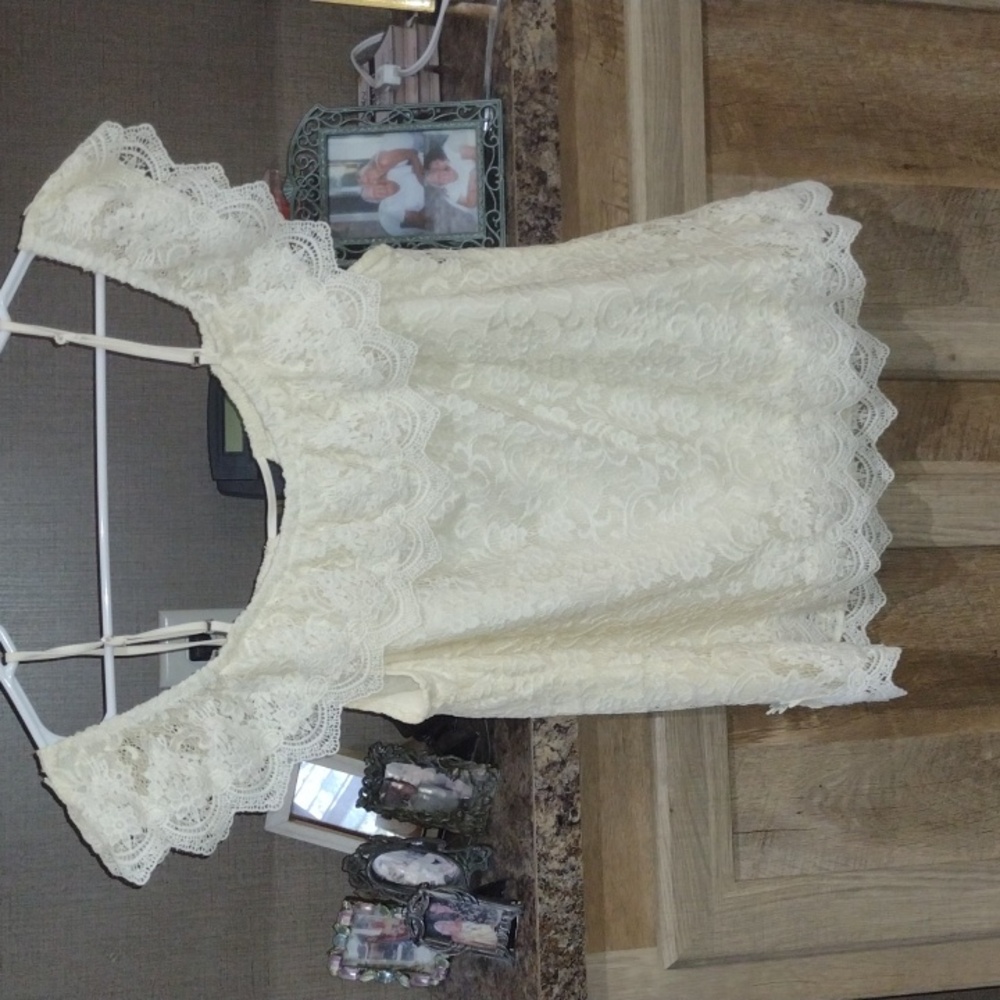 White cream color blouse